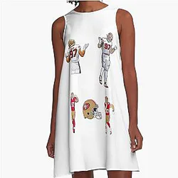 Nick Bosa A-Line Dress