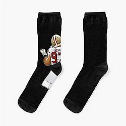 Nick Bosa After Sacking Socks