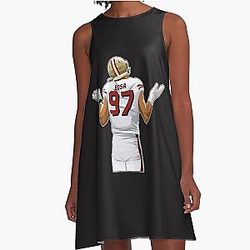 Nick Bosa sacks A-line Dress
