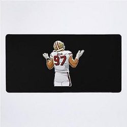 Nick Bosa Sacking Desk Mat