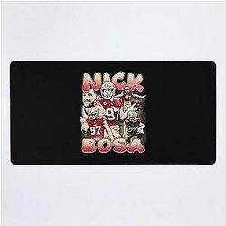 Nick Bosa Retro Desk Mat