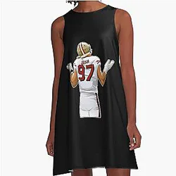 Nick Bosa After Sacking A-Line Dress