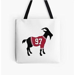 Nick Bosa GOAT Tote Bag