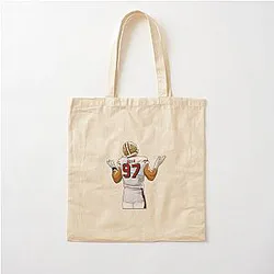Nick Bosa After Sacking Cotton Tote Bag