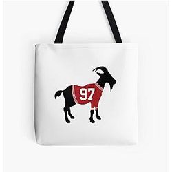 Nick Bosa GOAT Tote Bag