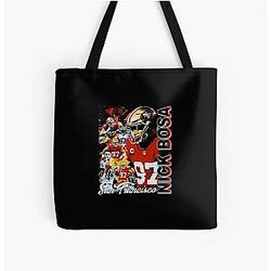 Nick Bosa Vertical Collage All Over Print Tote Bag