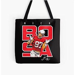 Nick Bosa Vintage Tote Bag