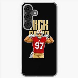 Nick Bosa Muscle Bold Samsung Galaxy Soft Case