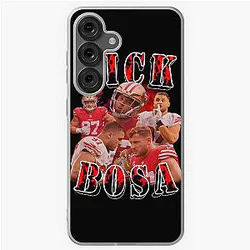 Nick Bosa Football Samsung Galaxy Soft Case