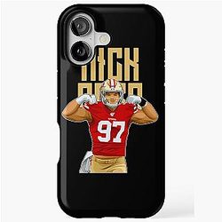 Nick Bosa Muscle 97 Bold Tough Case