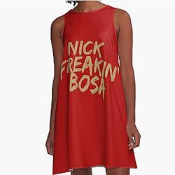 Nick Bosa San Francisco 49ers Nick Bosa A-Line Dress