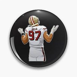 Nick Bosa After Sacking Pin