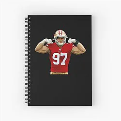 Nick Bosa 97 Strength Notebook