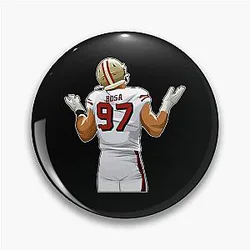 Nick Bosa After Sacking Sticker