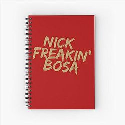 Nick Bosa, San Francisco 49ers, Spiral Notebook