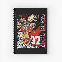 Nick Bosa Vertical Notebook
