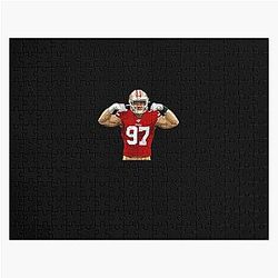Nick Bosa Strength Jigsaw Puzzle