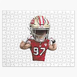 San Francisco 49ers Nick Bosa Jigsaw Puzzle