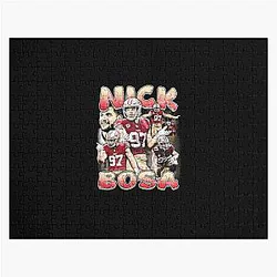 Nick Bosa Vintage Jigsaw Puzzle