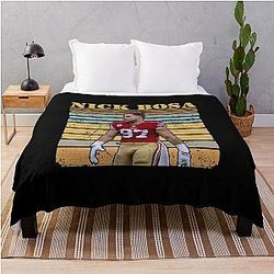 Nick Bosa Classic Throw Blanket