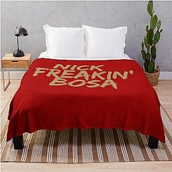 Nick Bosa San Francisco 49ers Nick Bosa Throw Blanket