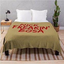 Nick Bosa San Francisco 49ers Nick Bosa Throw Blanket