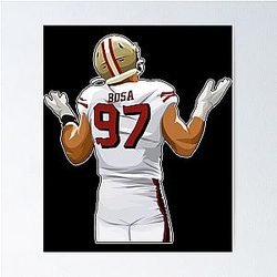Nick Bosa After Sacking Poster