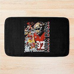 Nick Bosa Vertical Bath Mat