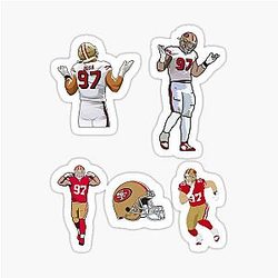 Nick Bosa Sticker