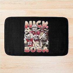Nick Bosa Retro Bath Mat