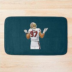 Nick Bosa after sacking a mat