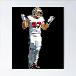 Nick Bosa Celebrates