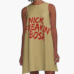 Nick Bosa, San Francisco 49ers, Nick Bosa A-Line Dress