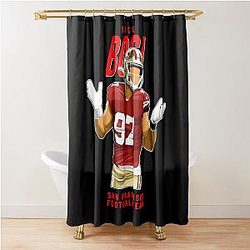 Nick Bosa San Francisco Football Team Shower Curtain