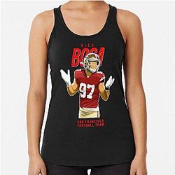 Nick Bosa San Francisco Football Team Racerback Tank Top