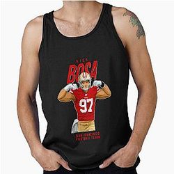 Nick Bosa San Francisco Football Team Tank Top
