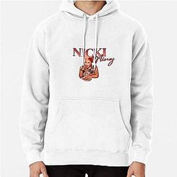 Red Ruby da Sleez Nicki Minaj Artwork Pullover Hoodie