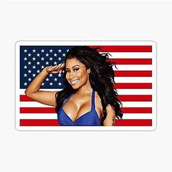 Nicki Minaj Flag Sticker