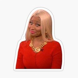 Nicki Minaj Meme Sticker
