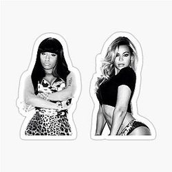 Nicki Minaj and Beyoncé Sticker
