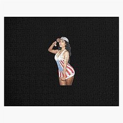 Nicki Minaj Patriotic Jigsaw Puzzle