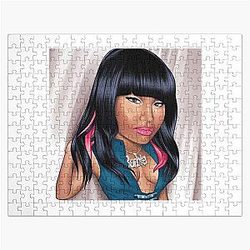 Nicki Minaj Cartoon Caricature CelebToonz Jigsaw Puzzle