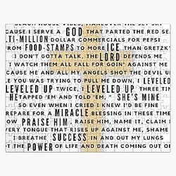 Nicki Minaj Verse I'm Getting Ready Music Jigsaw Puzzle