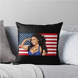 Nicki Minaj Throw Pillow