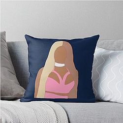 Nicki Minaj Throw Pillow