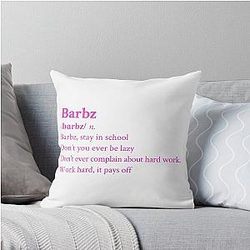 Nicki Minaj Barbz Aesthetic Throw Pillow