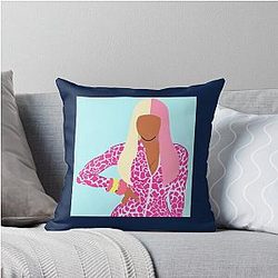 Super Bass Nicki Minaj Throw Pillow