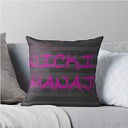 Nicki Minaj Throw Pillow