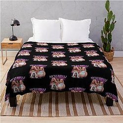 Barbz Nicki Minaj Vintage Art Throw Blanket