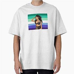 Nicki Minaj Pride Flag Oversized T-Shirt